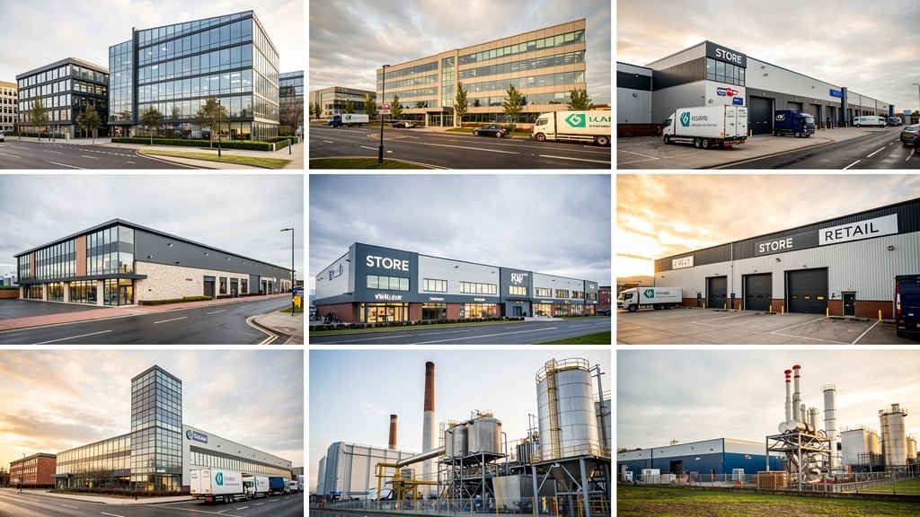 UK Commercial Properties - Offices, Warehouses, Retail, Industrial